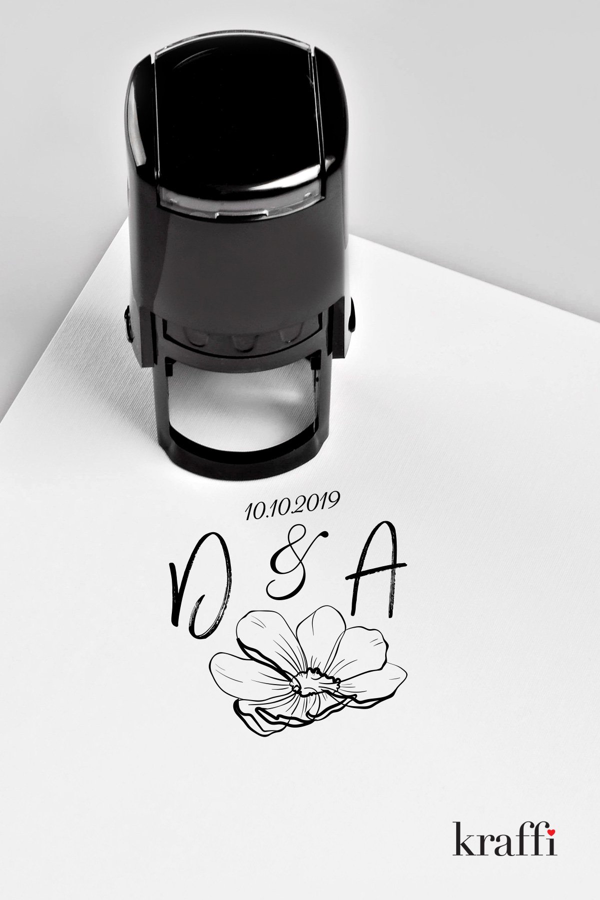 Davetiye Düğün Nişan Zarf Kaşe - Mühür - Damga - KRS-023 - Kraffi Davetiye Düğün Nişan Zarf Kaşe - Mühür - Damga - KRS-023 - Kraffi